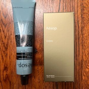 Brand New Aēsop Virere Fragrance and Reverence Hand Cream 75ml